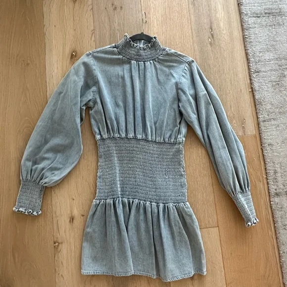 Something Navy Dresses | Something Navy Light Denim Dress Size Small | Color: Blue | Size: S | Jennyglam1'S Closet